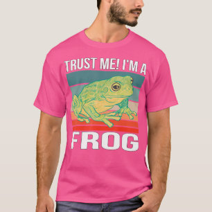 T-shirt Je Suis Une Grenouille Amphibienne Halloween Frog