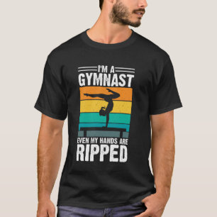 T-shirt Je suis une gymnaste même mes mains sont déchirées