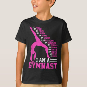 T-shirt Je Suis Une Gymnaste Motivation Poignée Gymnastiqu