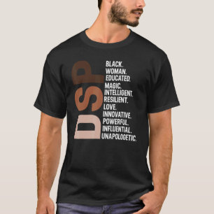 T-shirt Je Suis Une Infirmière Noire Dsp Afro Femme Histoi