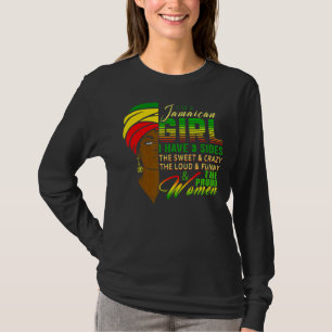 T-shirt Je Suis Une Jamaïcaine Fier Des Femmes Jamaïcaines