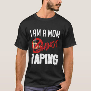 T-shirt Je Suis Une Maman Contre Vaping Vaper'S Club Vape