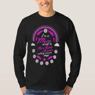 T-shirt Je suis une maman et un opérateur radio de jambon