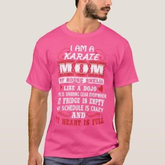 T-shirt Je Suis Une Maman Karaté - Funny Karate
