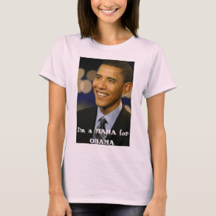 T-shirt Je suis une MAMAN pour OBAMA