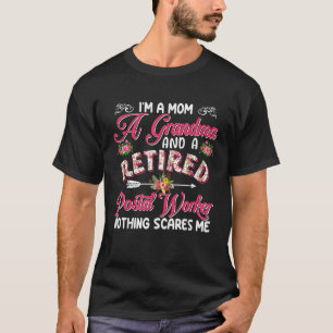 T-shirt Je suis une maman, une grand-mère et une travaille