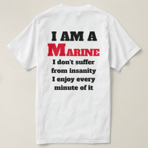 T-SHIRT JE SUIS UNE MARINE