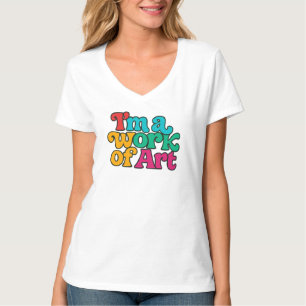 T-shirt Je suis une œuvre d'art