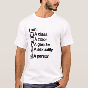 T-shirt Je suis une personne (classe)