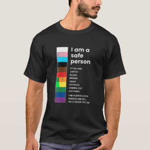 T-shirt Je Suis Une Personne Sûre Pour Shirt Funny LGBT Ga