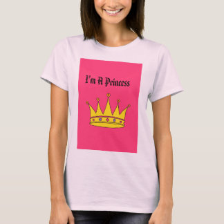 T-shirt Je suis une princesse
