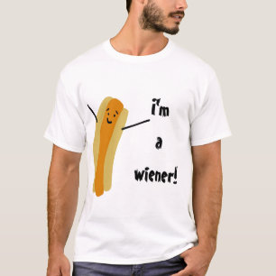 T-shirt Je suis une saucisse ! Pièce en t