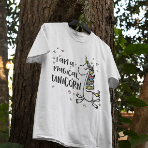 T-shirt Je Suis Une Unicorne Magique