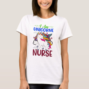 T-SHIRT JE SUIS UNICORNE NURSE