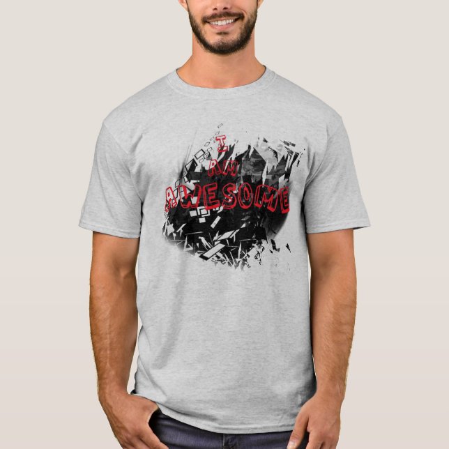 T-shirt Je suis V.2 impressionnant (Devant)