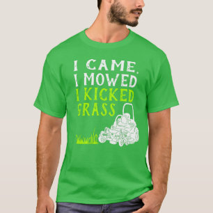 T-shirt Je Suis Venu Je Me Suis Donné J'Ai Couché De L'Her