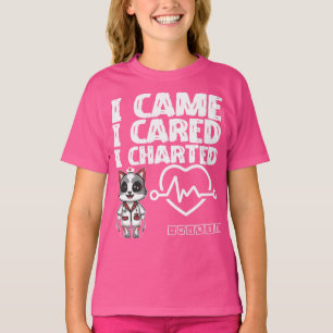 T-shirt Je Suis Venu, Je M'Intéressais, J'Ai Fait Un Table