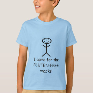 T-shirt Je suis venu pour le GLUTEN…
