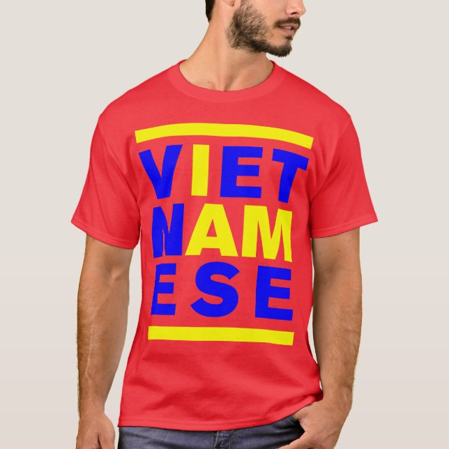 T-SHIRT JE SUIS VIETNAMIEN (Devant)