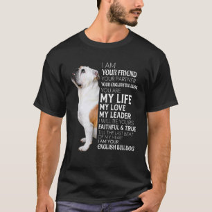 T-shirt Je Suis Votre Ami Votre Partenaire Votre Anglais B