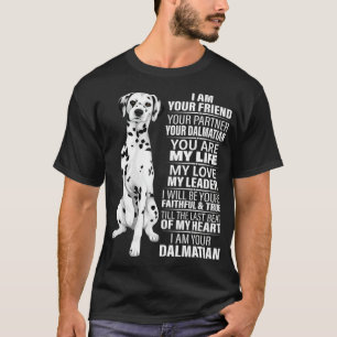T-shirt Je suis votre ami votre partenaire votre chien dal
