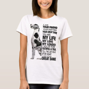 T-shirt Je Suis Votre Ami Votre Partenaire Votre Grande Da