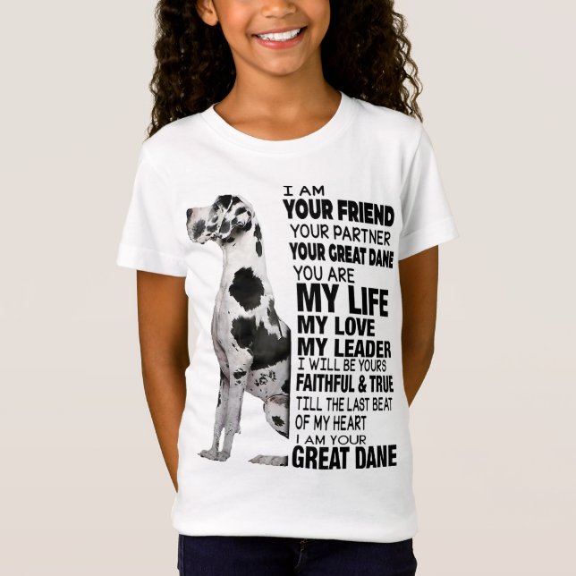 T-Shirt Je Suis Votre Ami Votre Partenaire Votre Grande Da (Devant)