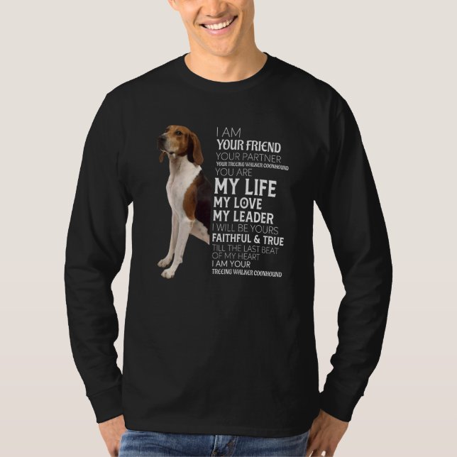 T-shirt Je Suis Votre Ami Votre Partenaire Votre Treeing W (Devant)