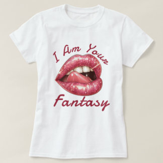 T-shirt Je Suis Votre Imaginaire Sexy Lip