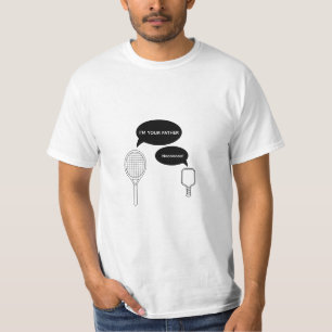 T-shirt Je Suis Votre Père Funny Pickleball Raquette De Te