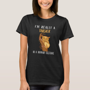 T-shirt Je suis vraiment Tarsier Singe Philippine Animal T