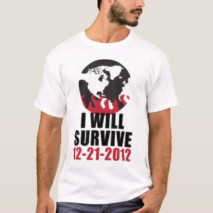 T-shirt Je survivrai à 12-21-2012