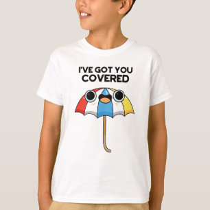 T-shirt Je t'ai couvert un jeu de parapluies amusant