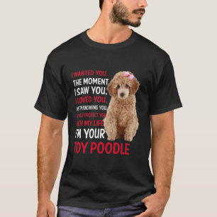 T-shirt Je T'Ai Recherché Quand Je T'Ai Vu Que Je T'Aimais