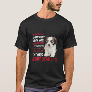 T-shirt Je t'ai voulu dès que je t'ai vu Je t'ai aimé Tedd