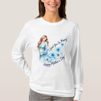 T-shirt « Je t'aimais tant, maman » – Flo élégant pour la 
