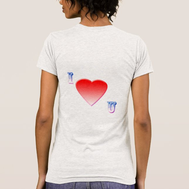 T-shirt je t'aime (Dos)