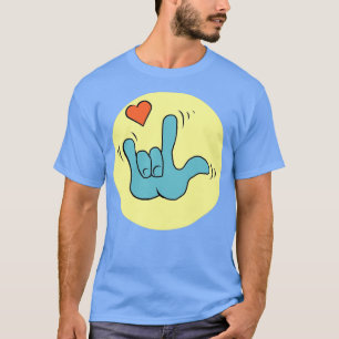 T-shirt Je t'aime ASL 15