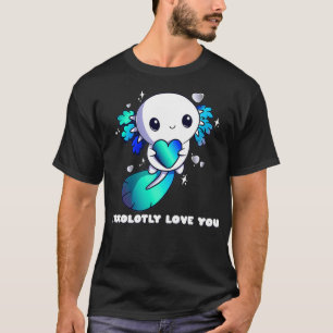 T-shirt Je T'Aime Axolotement, Axolotl Valentines Jour Mig