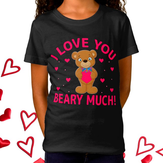T-Shirt Je T'Aime Faire Beaucoup De Teddy Bear (Créateur téléchargé)