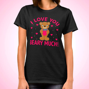 T-shirt Je T'Aime Faire Beaucoup De Teddy Bear