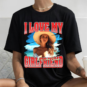 T-shirt Je t'aime ma copine bootleg rap de la Saint-Valent