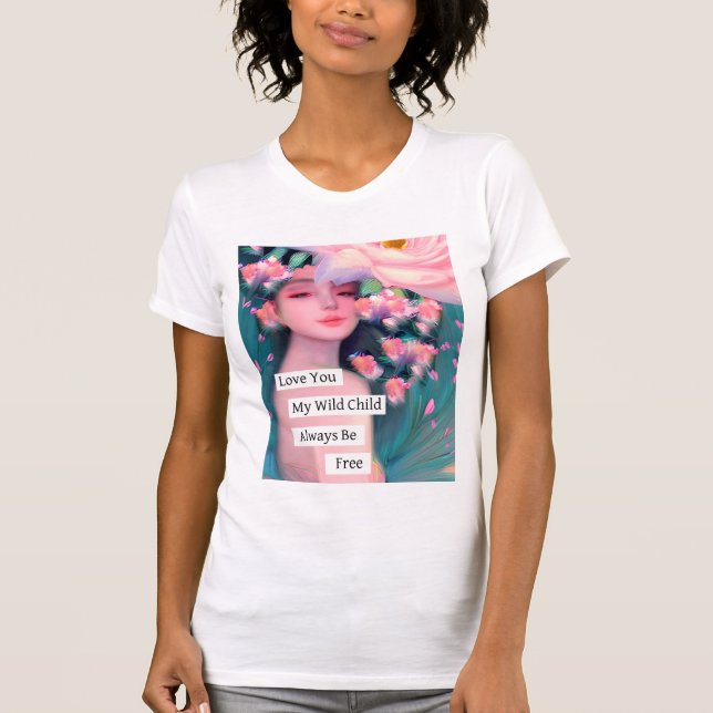 T-shirt Je T'Aime Mon Enfant Sauvage (Devant)