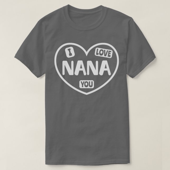 T-shirt Je T'Aime Nana (Design devant)