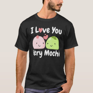 T-shirt Je T'Aime Très Mochi Sorbet Popsicle Glace Crème