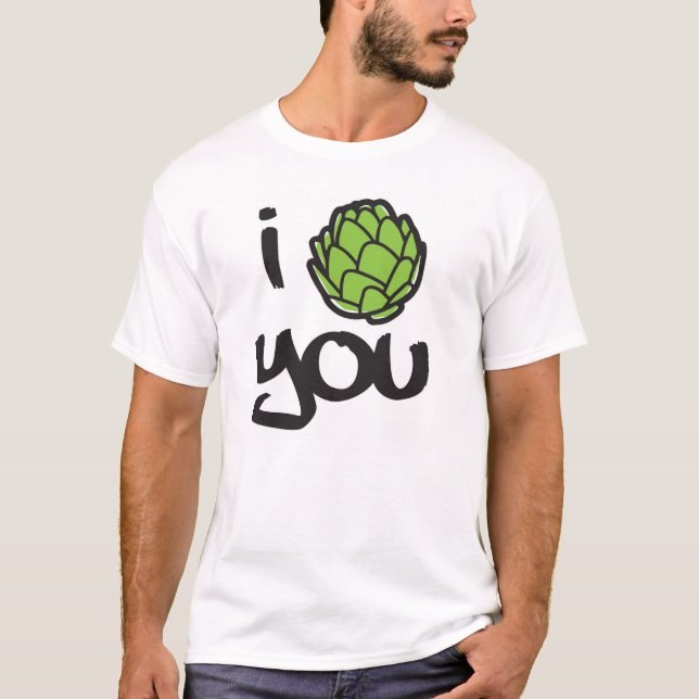 T-shirt Je t'Artichoke (Devant)