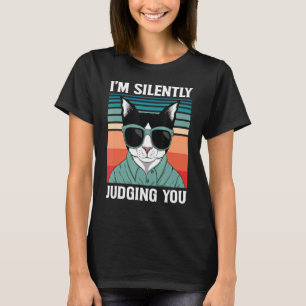 T-shirt Je te juge en silence