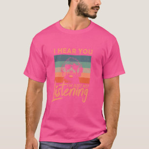 T-shirt Je t'entends, je n'écoute pas de drôle Cockapoo D