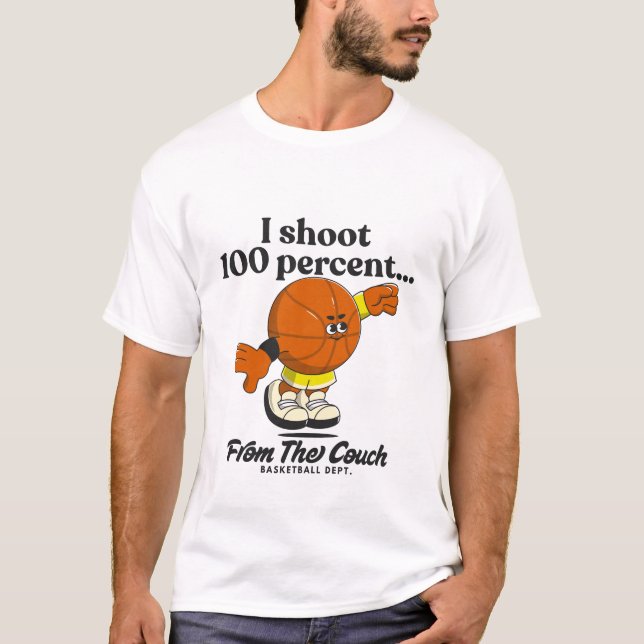 T-shirt Je tire à 100% (Devant)