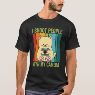 T-shirt Je Tire Des Personnes Photographie Avec Mon Appare